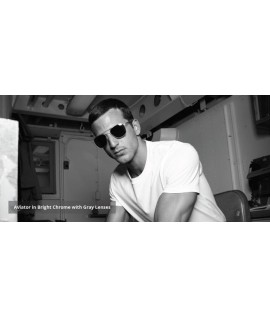 Occhiali da Sole - Modello - Randolph Aviator Gun Metal